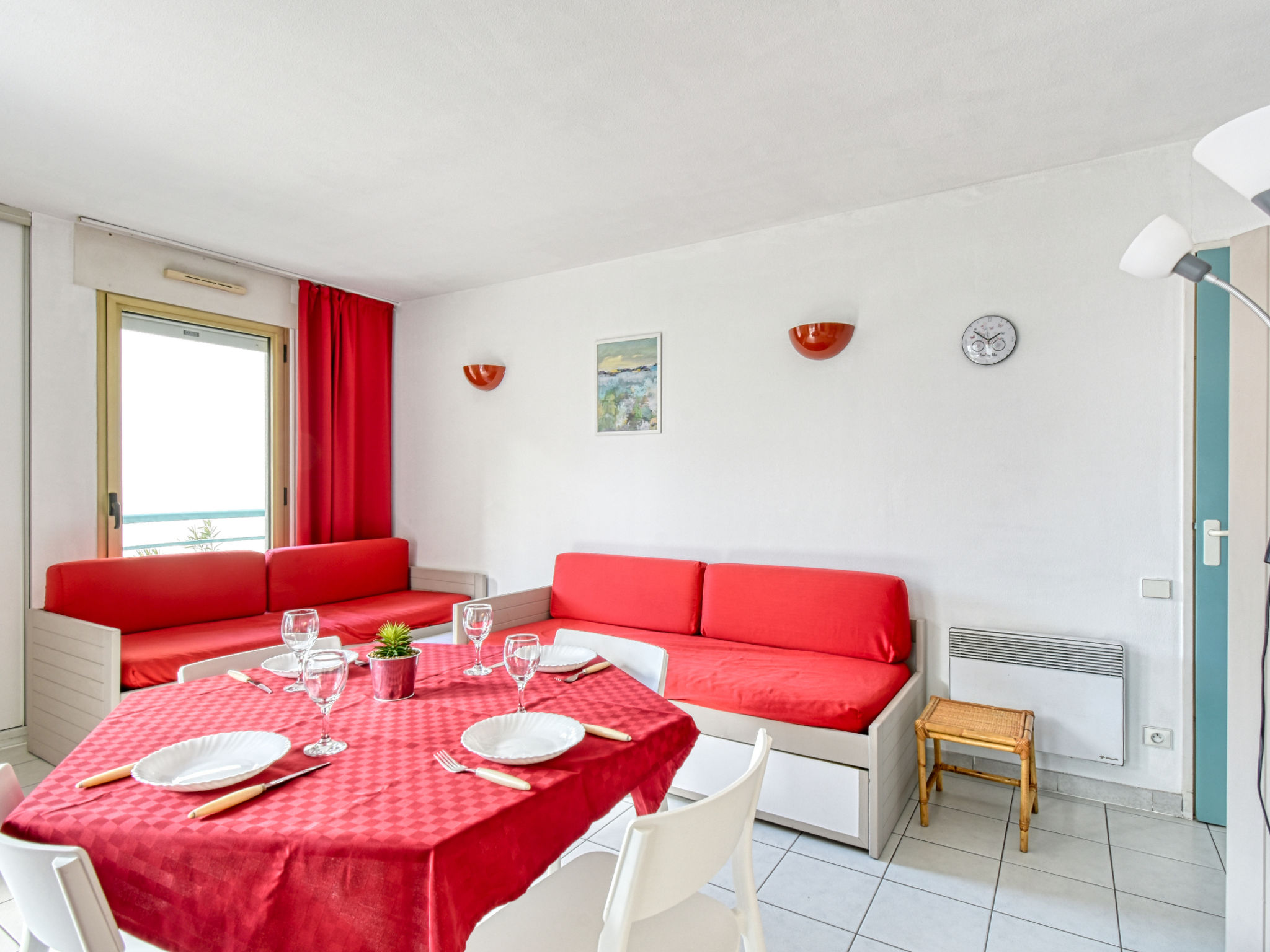 Foto 2 - Apartamento de 1 habitación en Fréjus con piscina y vistas al mar