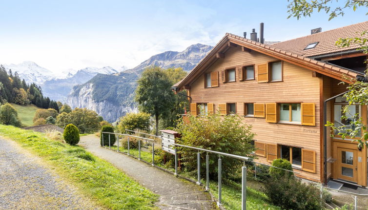 Photo 1 - Appartement de 2 chambres à Lauterbrunnen avec terrasse