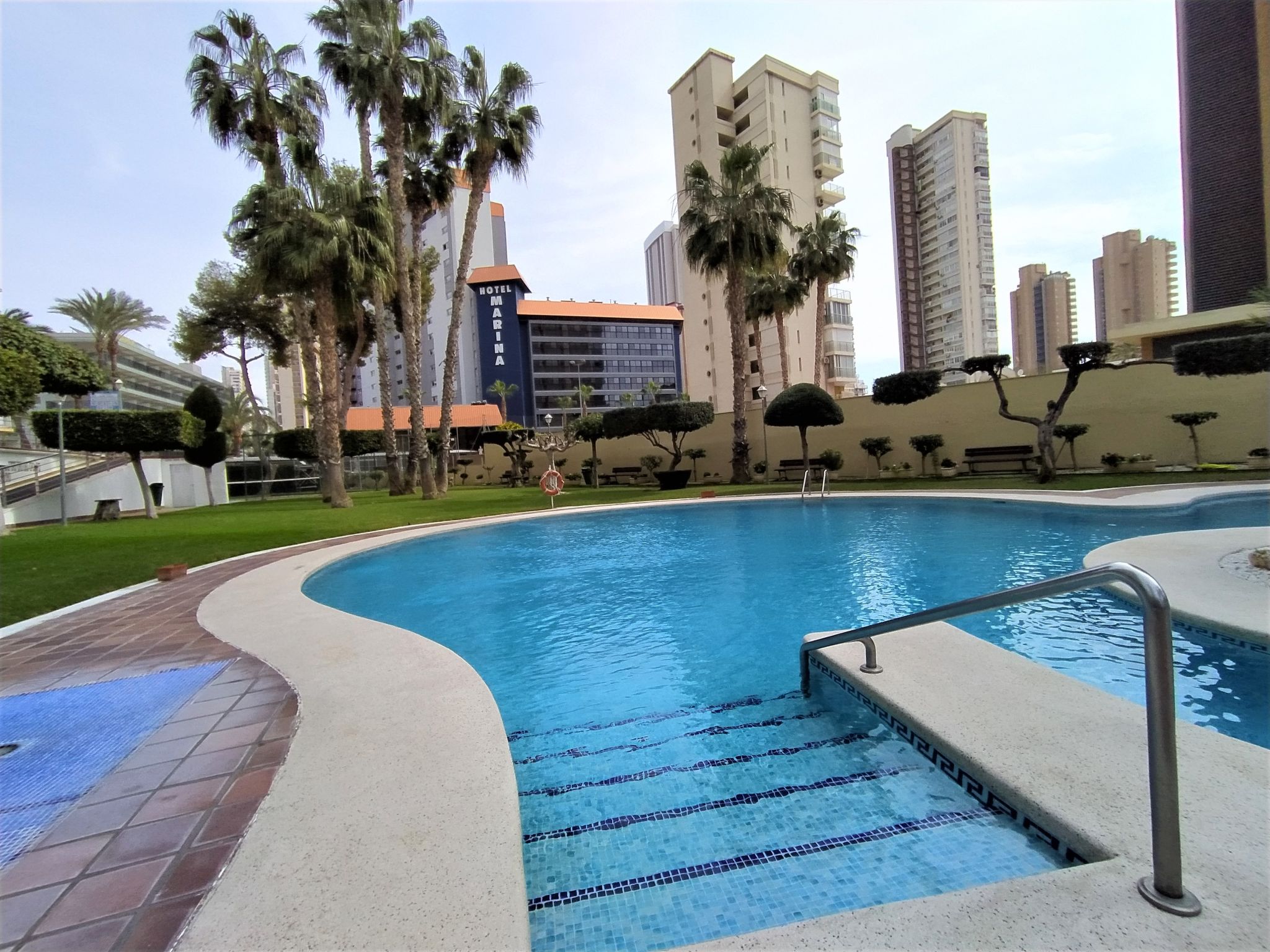 Foto 18 - Apartamento de 1 quarto em Benidorm com piscina e vistas do mar