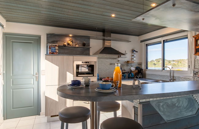 Casa de 3 quartos em Plouezoc'h com jardim e terraço - Foto 9