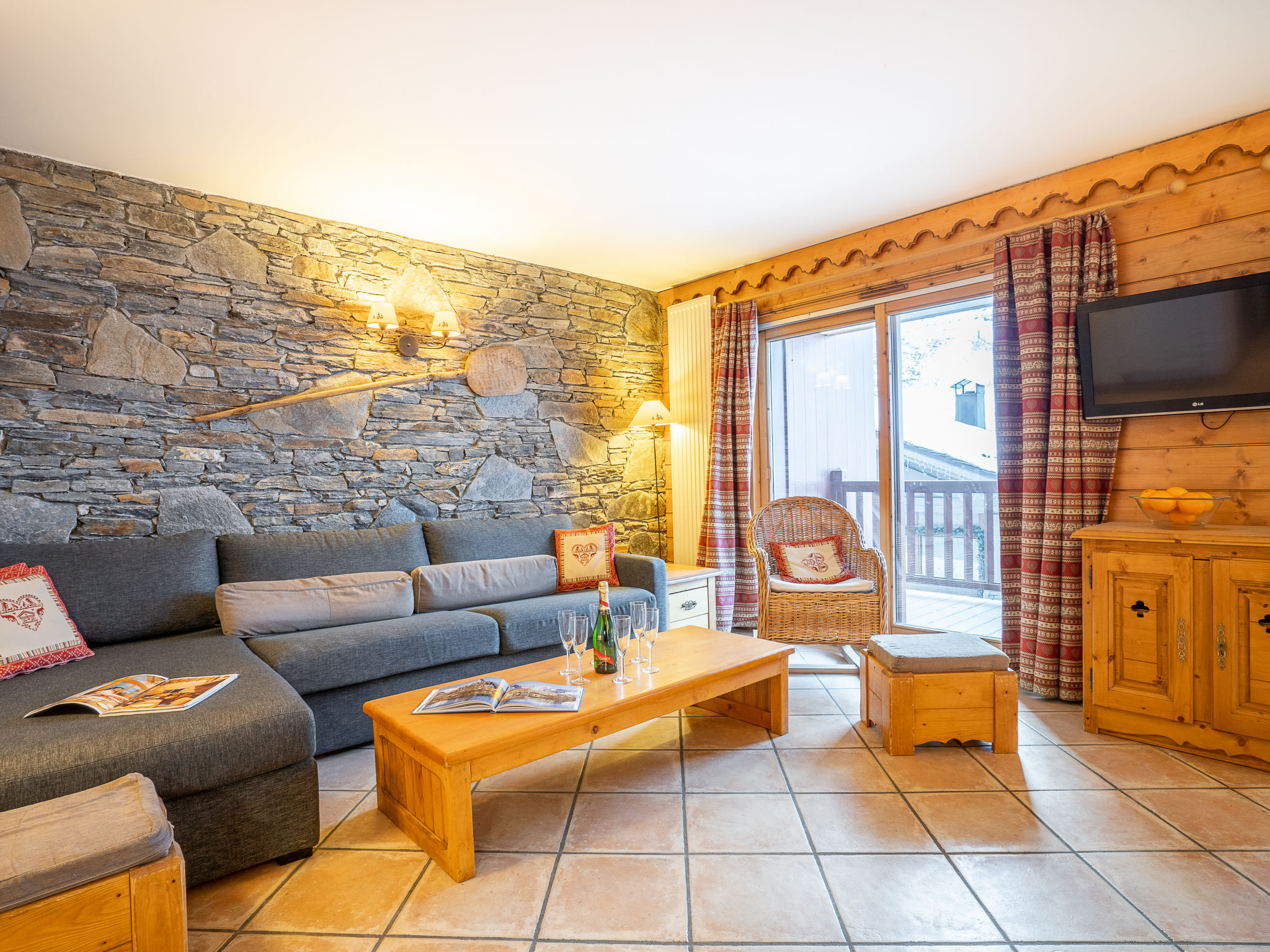 Foto 1 - Apartamento de 3 quartos em Tignes com terraço