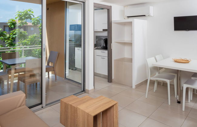 Apartment mit 2 Schlafzimmern in Santa-Lucia-di-Moriani mit schwimmbad und garten - Foto 8