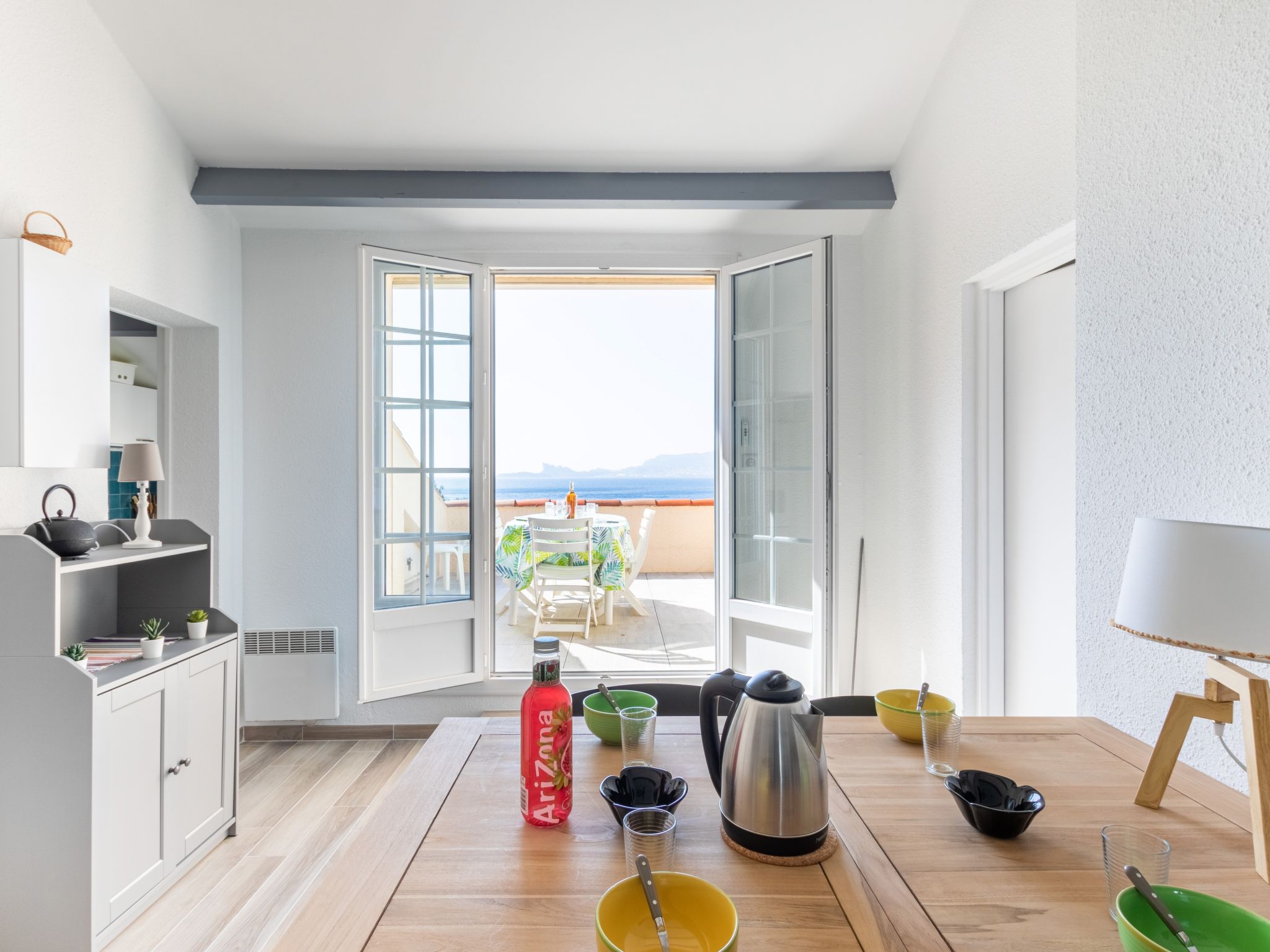 Foto 7 - Apartamento de 2 quartos em Saint-Cyr-sur-Mer com terraço e vistas do mar