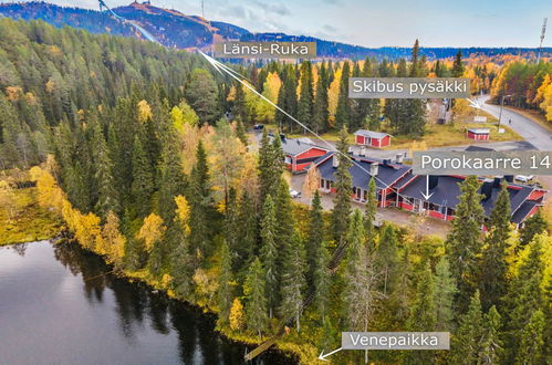 Foto 13 - Haus mit 1 Schlafzimmer in Kuusamo mit sauna und blick auf die berge