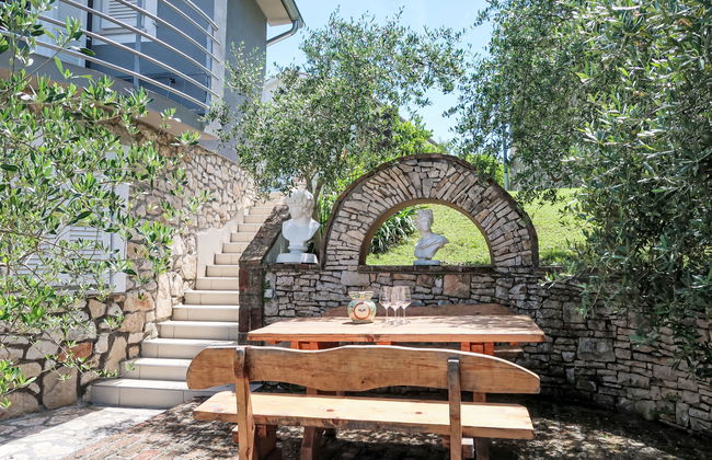 Casa de 4 quartos em Kršan com piscina e jardim - Foto 5