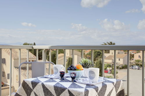 Foto 7 - Apartamento de 1 habitación en Le Barcarès con vistas al mar