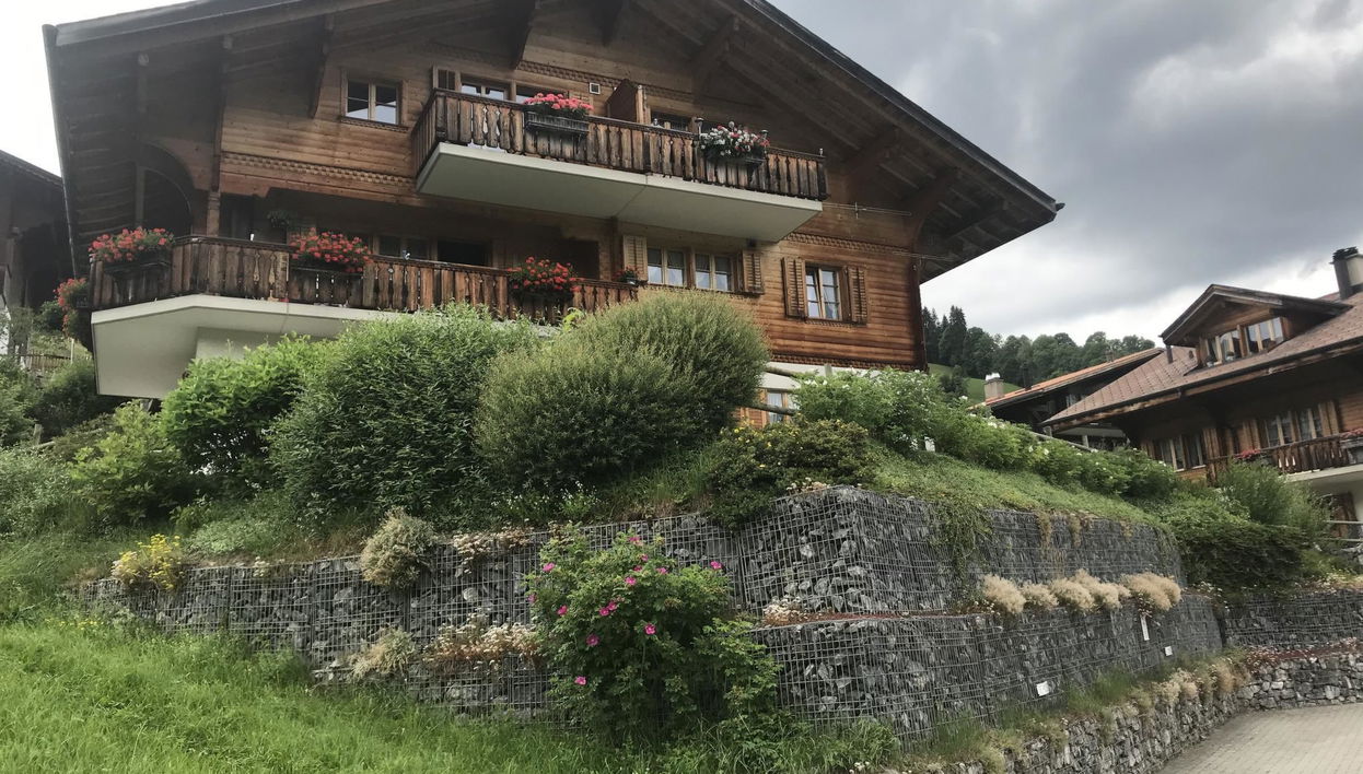 Apartamento de 2 quartos em Habkern com jardim - Foto 1