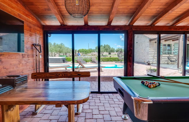 Casa de 5 quartos em Zemunik Donji com piscina privada e jardim - Foto 28