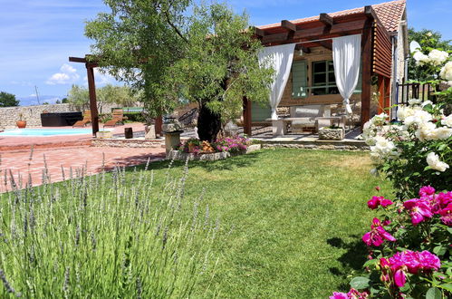 Photo 2 - Maison de 4 chambres à Zemunik Donji avec piscine privée et vues à la mer