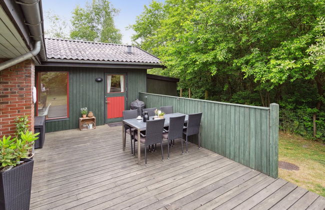 Casa con 3 camere da letto a Toftlund con terrazza e vasca idromassaggio - Foto 9