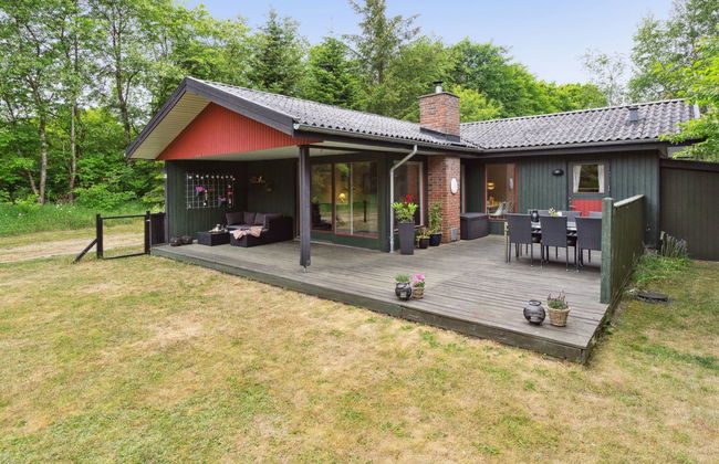 Casa con 3 camere da letto a Toftlund con terrazza e vasca idromassaggio - Foto 6