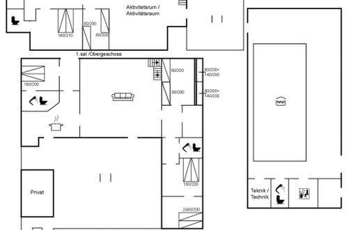 Photo 35 - Maison de 6 chambres à Tranekær avec piscine privée et terrasse