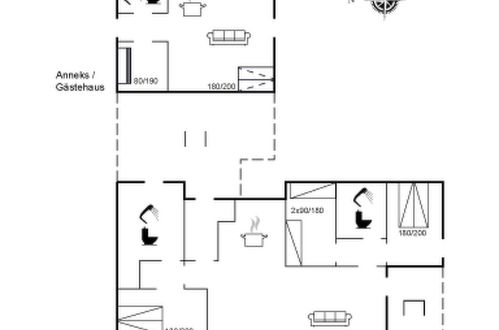 Foto 38 - Haus mit 2 Schlafzimmern in Løkken mit terrasse