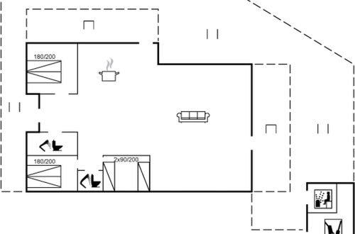 Foto 32 - Haus mit 3 Schlafzimmern in Nexø mit terrasse und sauna