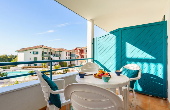 Apartamento de 2 quartos em Arcangues com piscina e jardim - Foto 1
