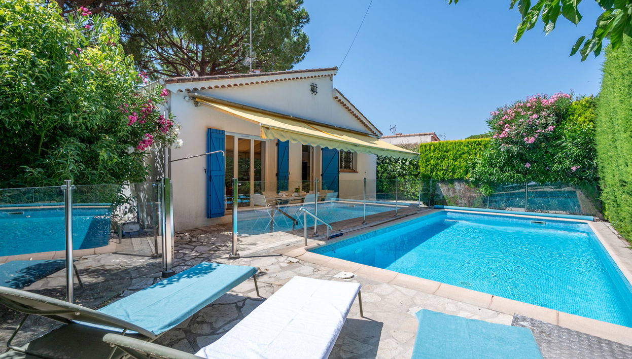 Haus mit 4 Schlafzimmern in Mandelieu-la-Napoule mit privater pool und garten - Foto 1