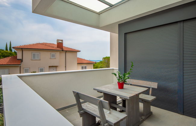 Apartment mit 2 Schlafzimmern in Kostrena mit terrasse - Foto 13