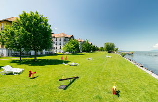 Foto 2 - Apartamento de 2 quartos em Balatonőszöd com jardim e vista para a montanha