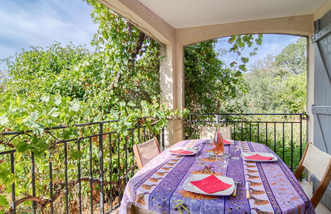 Apartamento de 1 quarto em Bauduen com jardim e terraço - Foto 14
