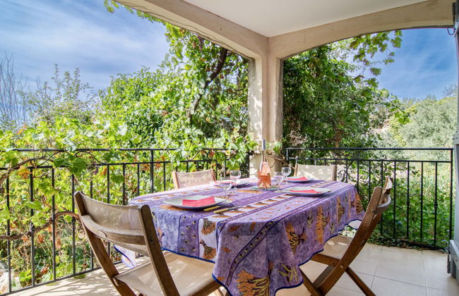 Apartamento de 1 quarto em Bauduen com jardim e terraço - Foto 18
