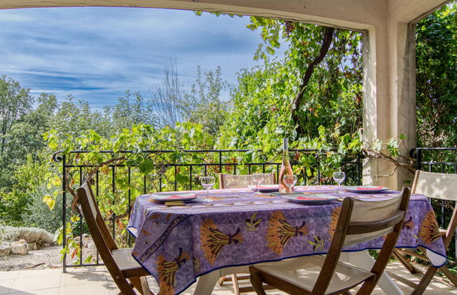 Apartamento de 1 quarto em Bauduen com jardim e terraço - Foto 16