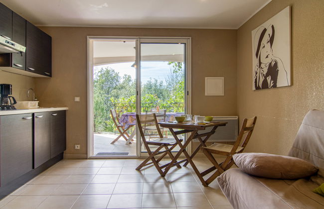 Apartamento de 1 quarto em Bauduen com jardim e terraço - Foto 9