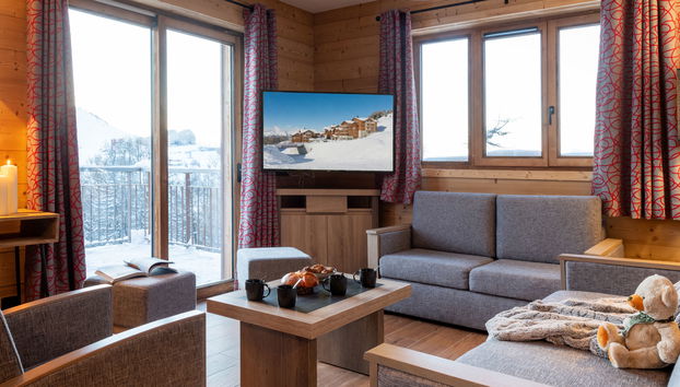 4 bedroom Apartment in La Plagne Tarentaise with swimming pool and sauna - Photo 2