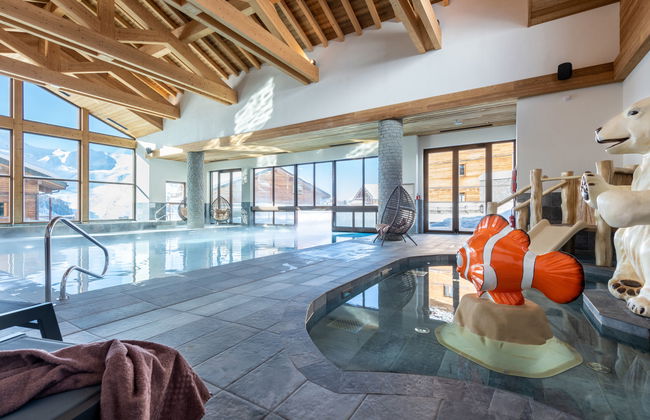 Apartamento de 4 quartos em La Plagne Tarentaise com piscina e sauna - Foto 5