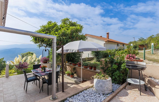 Apartamento de 3 quartos em Labin com jardim e terraço - Foto 13
