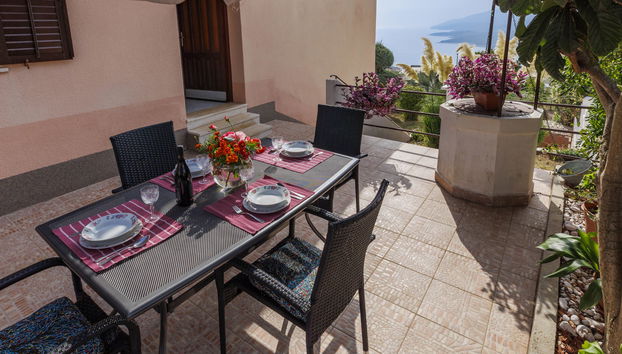 Appartamento con 3 camere da letto a Labin con giardino e terrazza - Foto 4