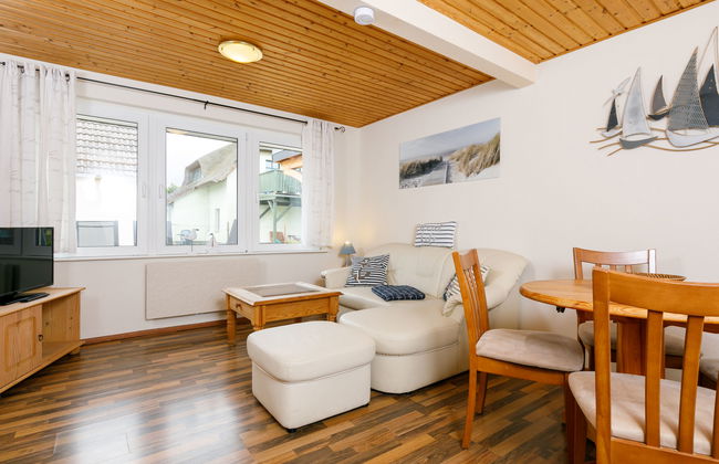 Casa de 2 quartos em Zempin com jardim e terraço - Foto 12