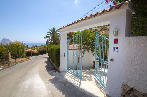 Foto 36 - Casa de 4 habitaciones en Calpe con piscina privada y vistas al mar