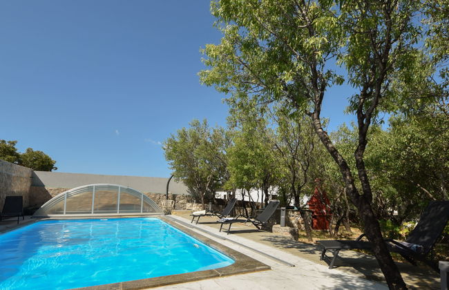 Appartamento con 2 camere da letto a Karlobag con piscina e giardino - Foto 22