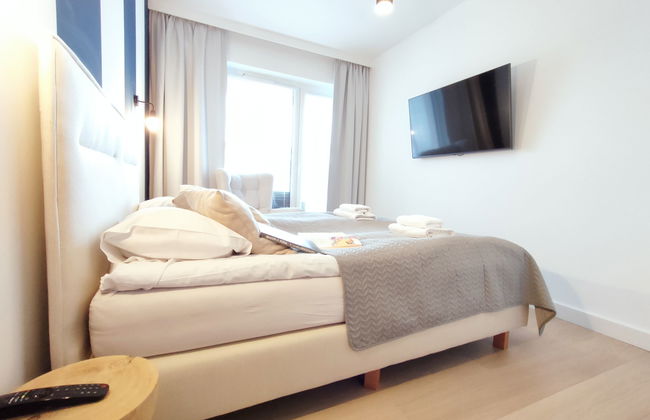 Apartamento de 1 quarto em Kołobrzeg com piscina e jardim - Foto 2