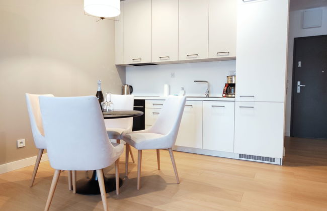 Apartamento de 1 quarto em Kołobrzeg com piscina e jardim - Foto 9