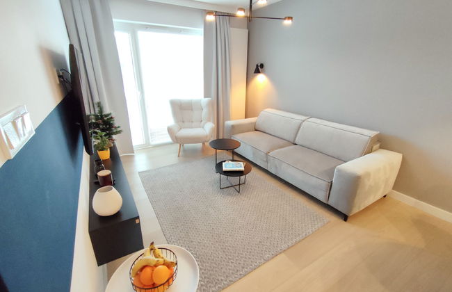 Apartamento de 1 quarto em Kołobrzeg com piscina e jardim - Foto 7