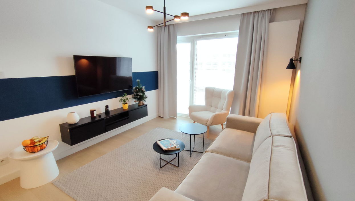Apartment mit 1 Schlafzimmer in Kołobrzeg mit schwimmbad und garten - Foto 1