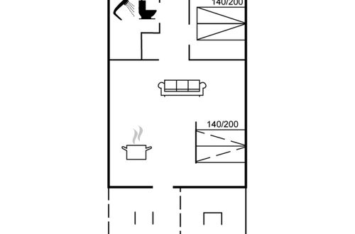 Foto 28 - Apartamento de 1 quarto em Løkken com piscina e terraço