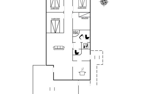 Foto 10 - Casa con 4 camere da letto a Løkken con terrazza e sauna