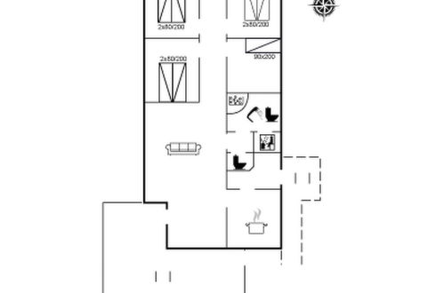 Foto 20 - Casa de 4 habitaciones en Løkken con terraza y sauna