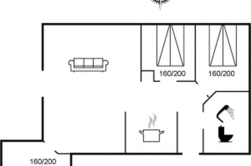 Foto 22 - Casa con 3 camere da letto a Løkken con terrazza