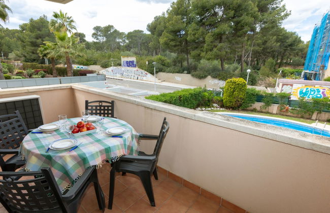 Apartamento de 3 quartos em Salou com piscina e jardim - Foto 2