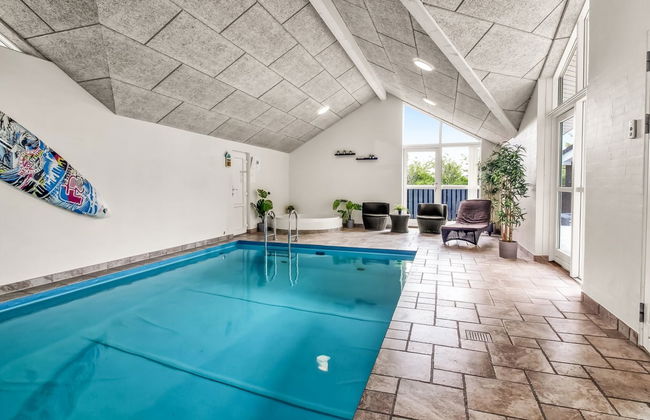 Casa de 5 quartos em Løkken com piscina privada e terraço - Foto 36