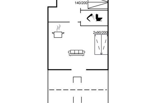 Photo 15 - Appartement de 1 chambre à Aakirkeby avec piscine et terrasse