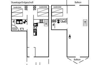 Foto 2 - Casa de 3 quartos em Hasle com terraço