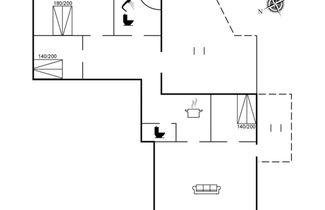 Foto 1 - Casa de 3 quartos em Vejers Strand com terraço