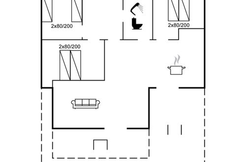 Foto 2 - Casa de 3 quartos em Sydals com terraço