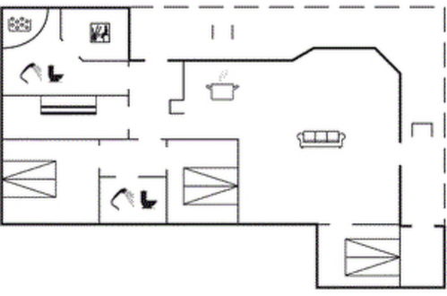 Foto 33 - Haus mit 4 Schlafzimmern in Hvide Sande mit terrasse und sauna