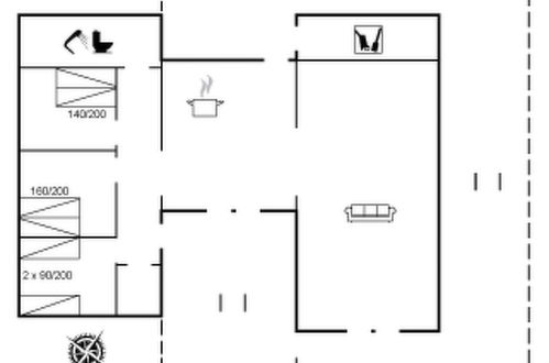 Foto 34 - Casa con 3 camere da letto a Harboøre con terrazza