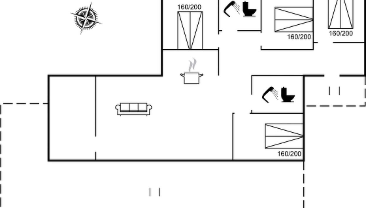 Maison de 4 chambres à Vejers Strand avec terrasse - Photo 1
